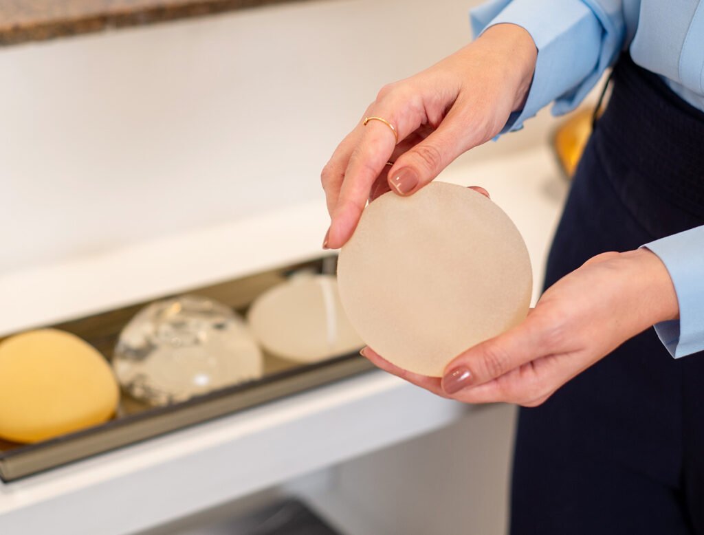 Sutiã interno na cirurgia de mama