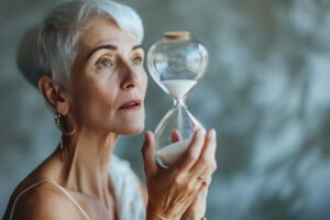 Como o envelhecimento natural do corpo impacta as mamas ao longo do tempo